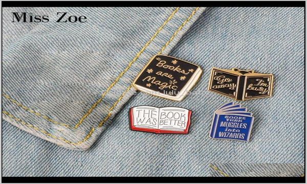 

read more books enamel reading magic book badge brooch lapel denim jeans shirt bag pins cartoon jewelry gift for kid oaf3u 6wvlb1813385, Gray