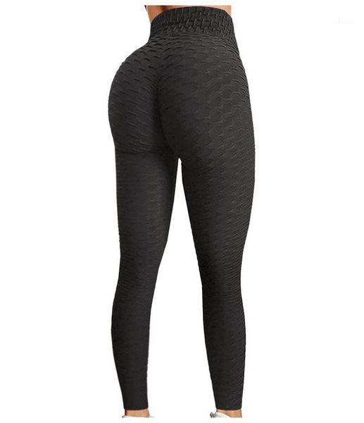

yoga outfit women039s bubble hip lifting exercise fitness running high waist pants pantalones de mujer leggings anti celulite2385315