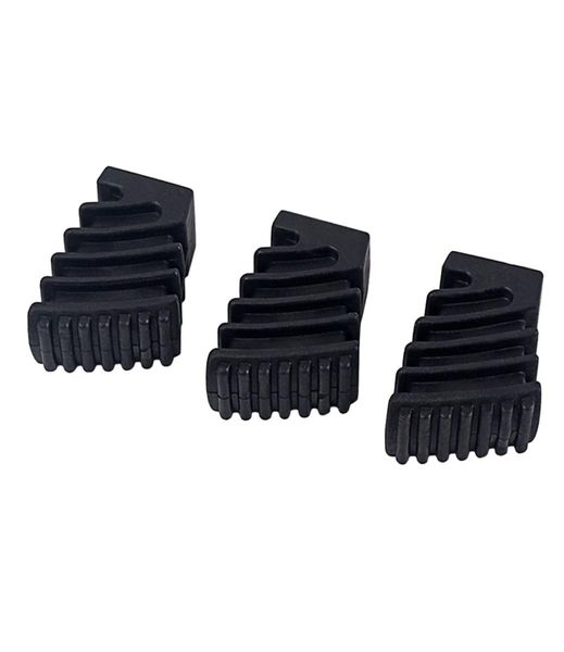 

3 pieces replacement rubber feet small code for drum hardware cymbal stand black2492928