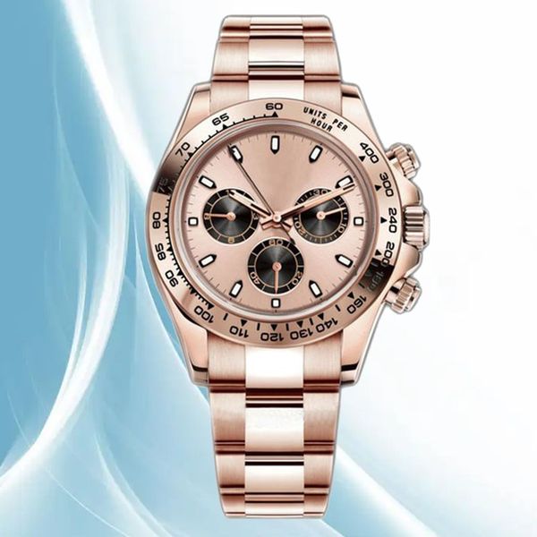 

watch men watches automatic gold mechanical watch 2813 movement 40mm 904l waterproo sapphire luminous fashion sport mens wristwatches montre, Slivery;brown