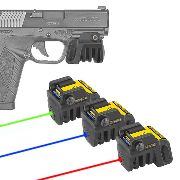 

green/red/blue rechargeable pistol laser sight for taurus g2c glock 19 mini g2c hunting gun accessories red dot laser ls-l8