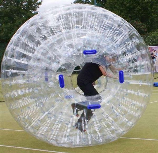 

zorb ball human hamster balls inflatable for land walking or hydro water zorbing with optional harness 25m 3m8529532