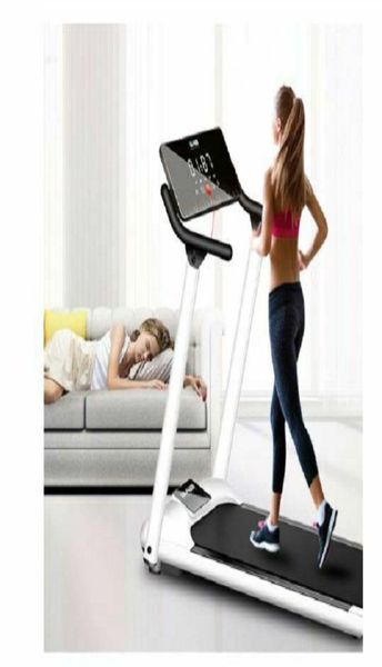 

foldable home gym treadmill running machine with led display undefined cardio machine5874272