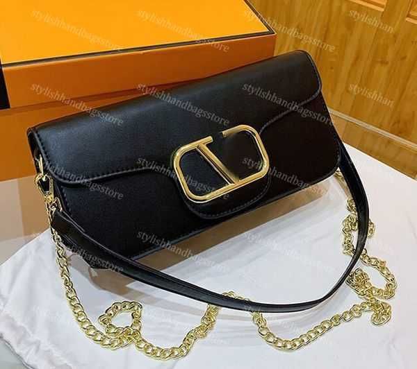 

2024 new women's fashion simple handbag designer small classic bag female shoulder chain manager flap crossbody for women stylishhandba