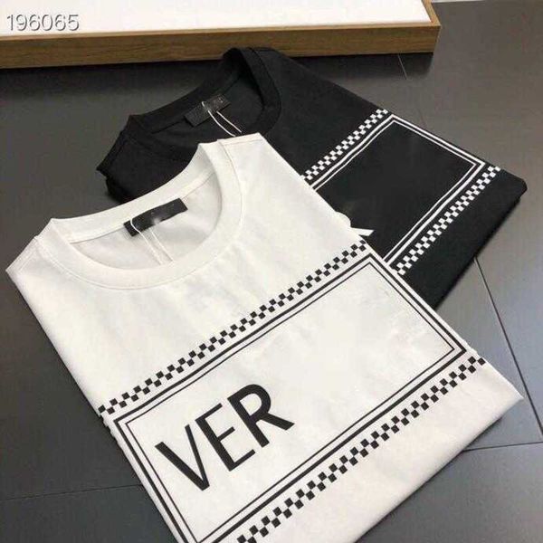 

fashion mens t shirt round neck short sleeved shirt designer t shirt men women medusa print tee summer cotton oversized t-shirt, White;black