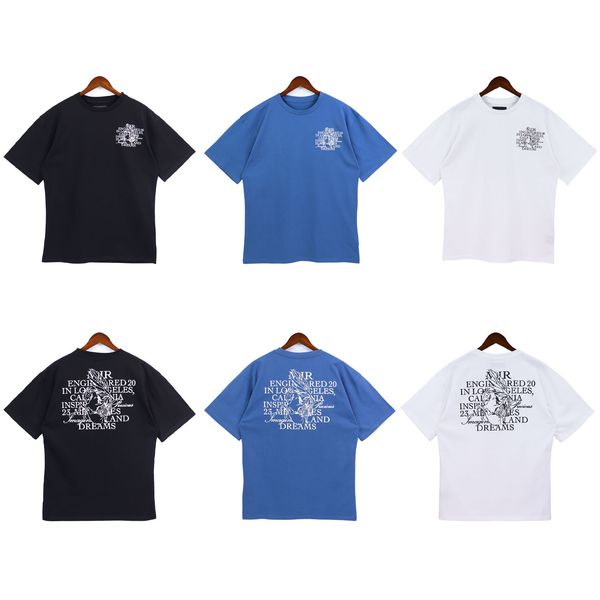 

a miri tshirt mens&womens designer graffiti t-shirts printed fashion man t-shirt cotton casual tees short sleeve luxury hip hop streetwearii, White;black