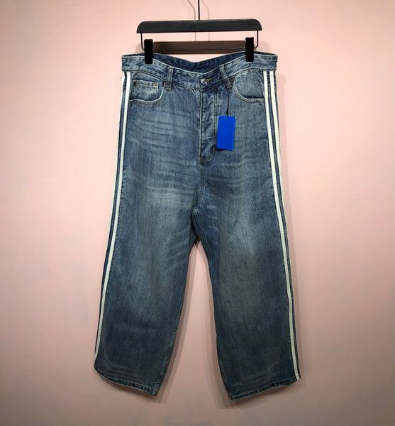 

men's plus size pants 2022ss unwashed selvedge mens raw denim jeans indigo small quantity wholesale price japanese style cotton japan r, Black;brown