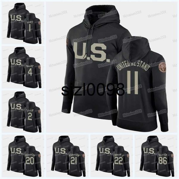 

sj98 ncaa army black knights football hoodie united we stand jabari moore tyhier tyler andre carter ii isaiah alston arik smith tyrell robin