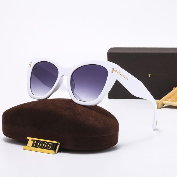 

cat's tom-fords eye sunglasses women's sunscreen sunglasses advanced 1660 sense new anti ultraviolet strong light sunglasses male, White;black