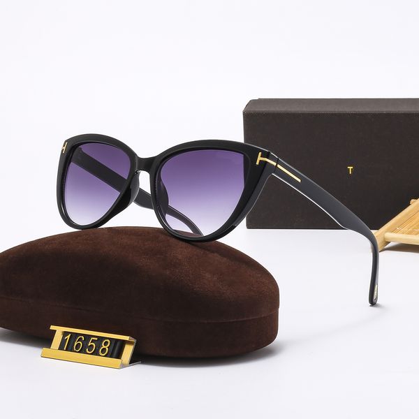 

tom advanced sunglasses women's sun protection sunglasses uv protection strong light glasses 2023 new 1658, White;black