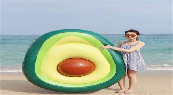 

inflatable giant unicorn avocado pool float swimming ring circle boia piscina party buoy toy a05176388560
