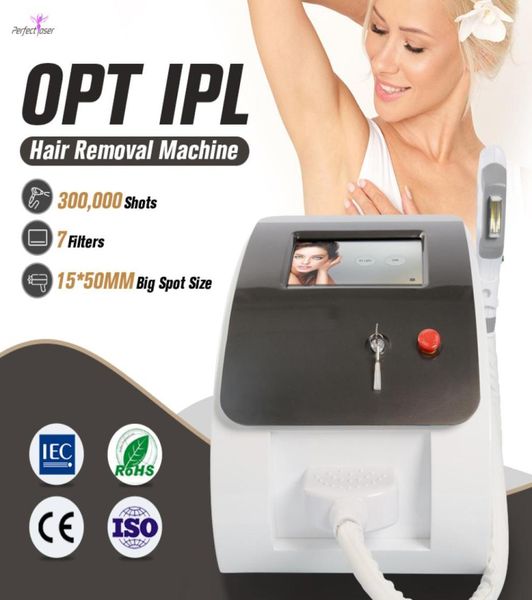 

one handle ipl laser skin rejuvenation lazer hair removal machine pigmentation elight vascular acne removal device9281835