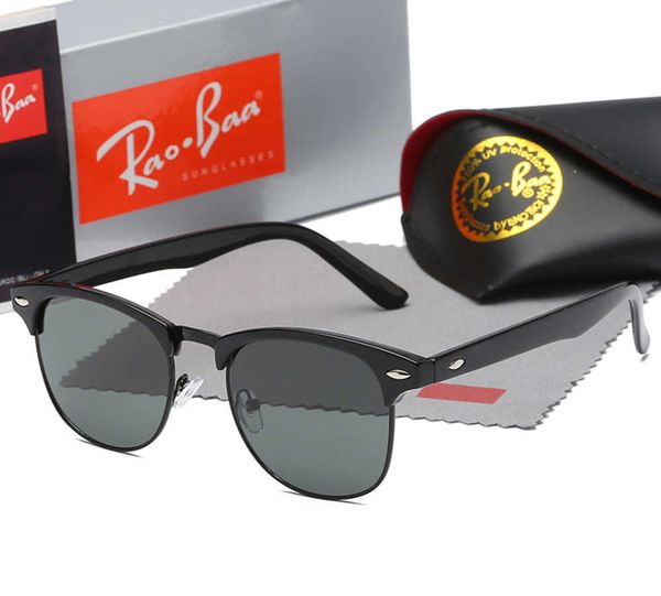 

men rao baa sunglasses classic retro women sunglasses luxury designer eyewear summer metal frame designers sun glasses woman ml 3016 glass w, White;black
