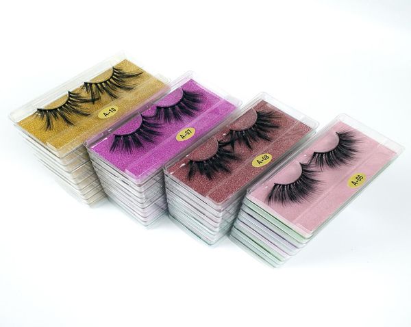 

25mm lashes whole 10 styles 3d mink lashes mink eyelashes natural long dramatic eyelash makeup lashes in bulk dhl 3504531