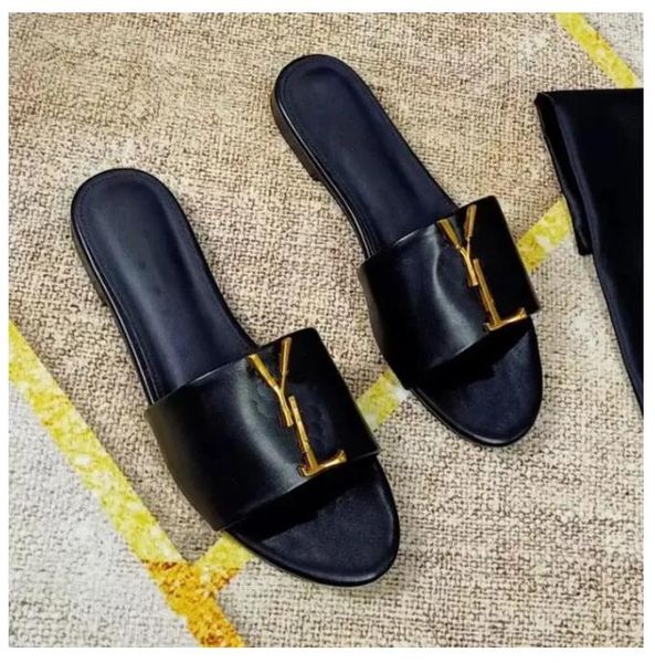 

2023 luxury brand designer men women slippers sandals slide summer fashion black red white wide flat flip flops casual luxurys designers sho