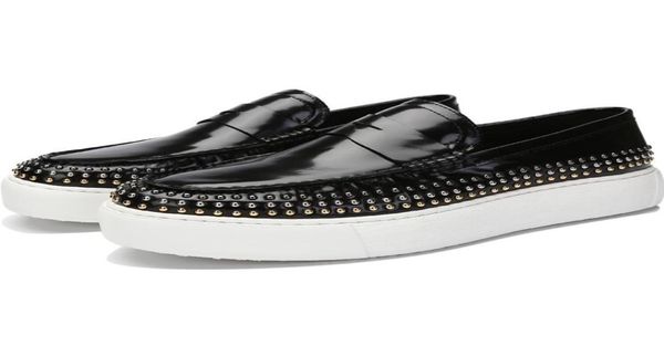 

fashion rivet men loafers handmade stud man party dancing shoes sewing men039s casual sneaker outdoor4523625, Red;white