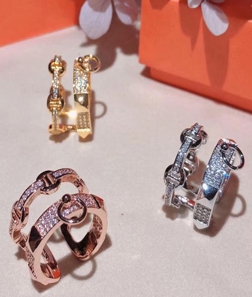 

lmyfashion jewelry s925 silver plated hletter ring with zircon inlay and plating 18k luxurious and versatile fashion ball lady04119861