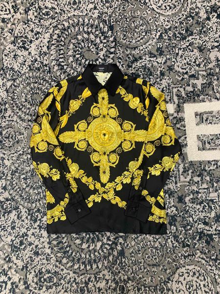 

2023 new fashions mens designer luxury beautiful color shirts - us size shirts - mens designer button long sleeve shirts, White;black