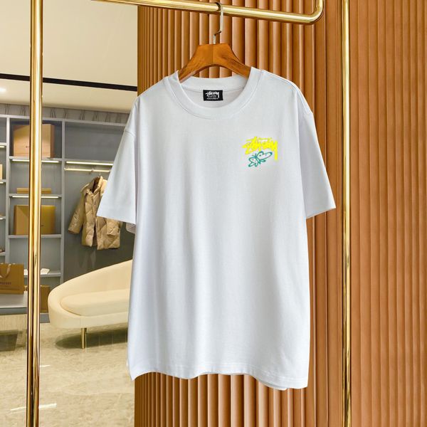 

men's plus tees & polos round neck embroidered and printed polar style summer wear with street pure cotton d111e, Black;brown