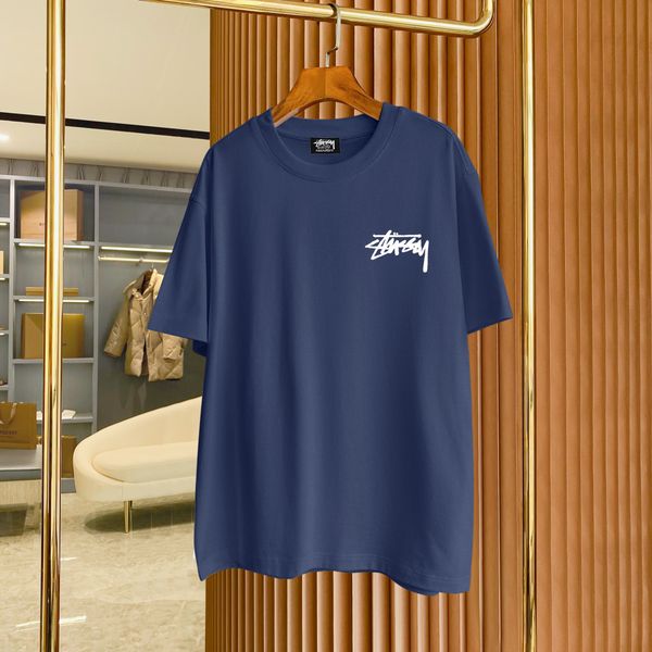 

men's plus tees & polos round neck embroidered and printed polar style summer wear with street pure cotton 1s1df, Black;brown