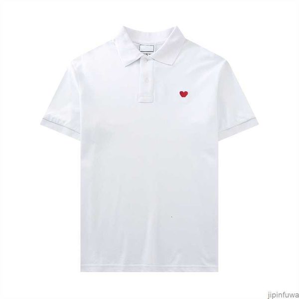 

2023 paris fashion tees mens women designer luxury amis t shirt casual tshirt round neck amies de coeur 3klu, White;black
