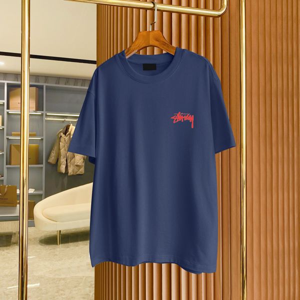 

men's plus tees & polos round neck embroidered and printed polar style summer wear with street pure cotton 1d1ds, Black;brown