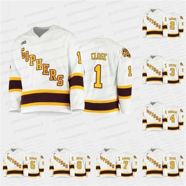 

c2604 mit 2021 b1g tournament championship white throwback jersey justen close jackson lacombe robbie stucker ben brinkman matt mike koster, Black
