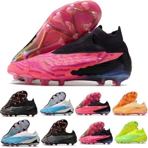 

phantom quality soccer shoes football boots phantom gx elite fg ghost knit socks shoes for mens high and low ankle soft leather trainers soc