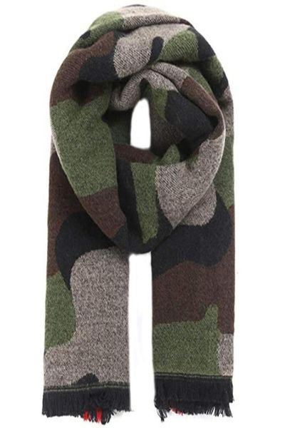 

scarves 2022 warm winter accessories women039s cashmere camouflage scarf shawl cover7386673, Blue;gray