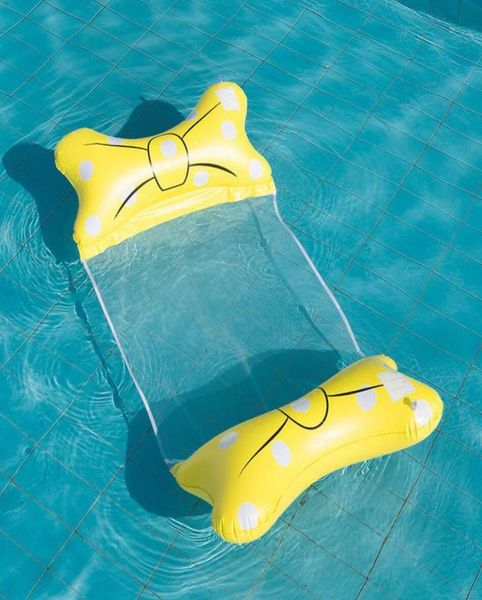 

air inflatable bow style floating raft chair floats tubes environment protection foldable back row sunshade swimming pool enjoyabl9719861