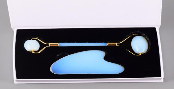 

natural jade roller slim face massager aventurine stone anti cellulite wrinkle crystal chakra healing guasha tool5594311