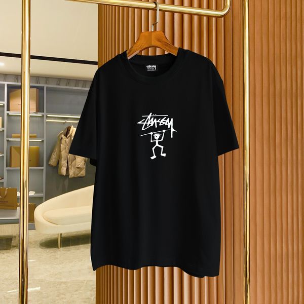 

plus tees men's polos round neck embroidered and printed polar style summer wear with street pure cotton 11eqe, Black;brown