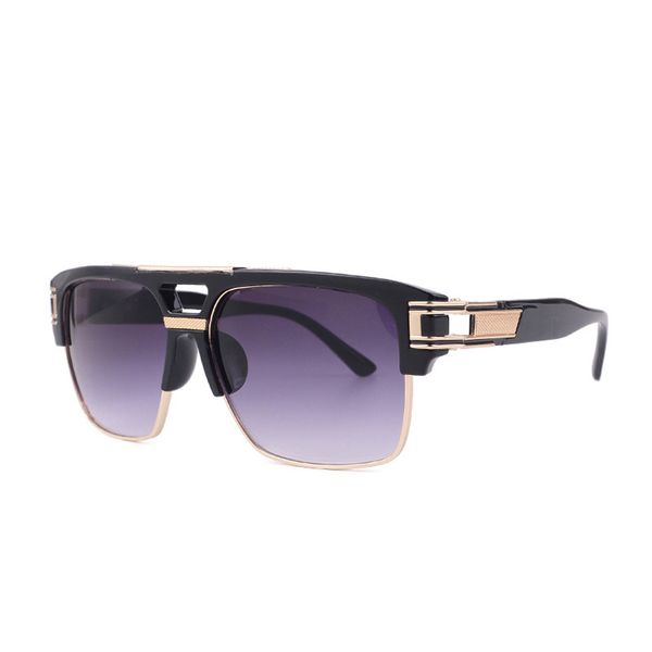 

classic luxury men sunglasses glamour fashion brand sun glasses for women mirrored retro vintage square designer shades, White;black