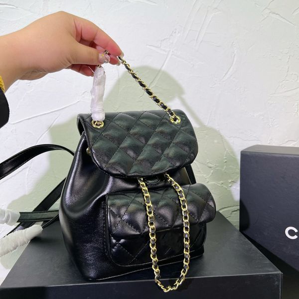

designer bags shoulder bag chain handbag luxury backbag clutch flap totes bags women crossbody bag fashion metal wild women bag with box