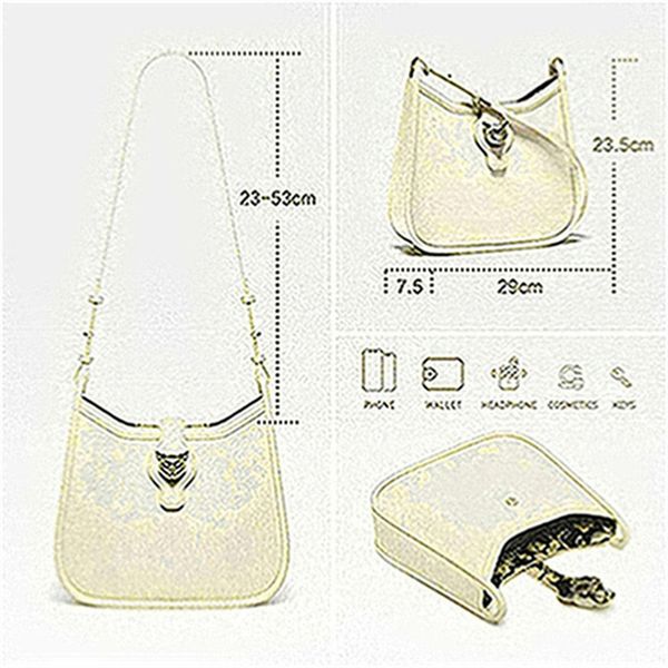 

b2 27-97 fashion women shoulder bags hand printed tote bag small new
