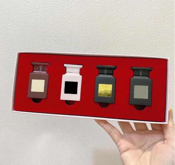 

women men perfume fragrance 75ml 4pcs gift box set spray long lasting smell tomford oud wood lost cherry rose prick white suede 6625019