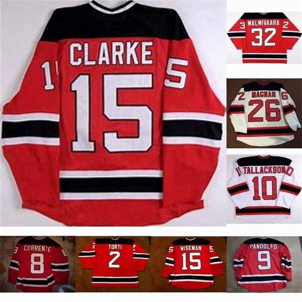 

c2604 mit lowell devils 10 barry tallackson 15 noah clarke 2 matt torti 14 pihlman 1 dave caruso 29 grant marshall 8 matt corrente hockey je, Black