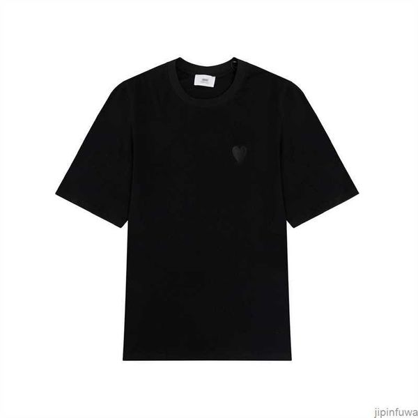 

2023 paris amies fashion tees mens t-shirts women short sleeves shirts designer luxury tshirt france casual tshirt man clothing amis de coeu, White;black