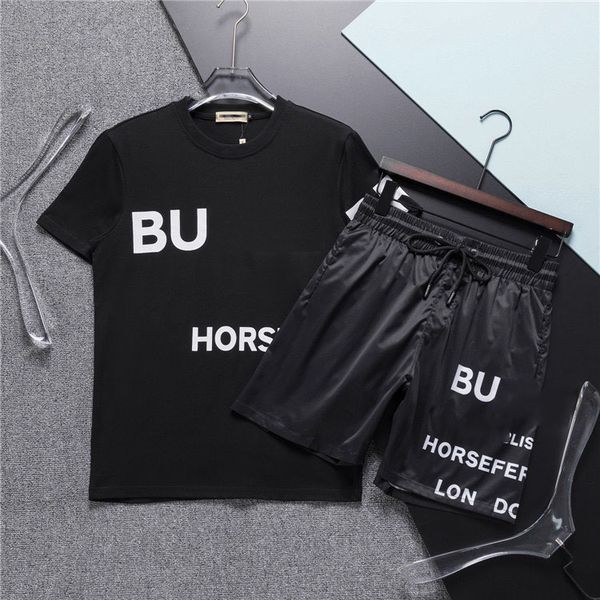 

mens beach designers tracksuits summer suits fashion t shirt seaside holiday shirts shorts sets man s 2023 luxury set outfits sportswears, Gray