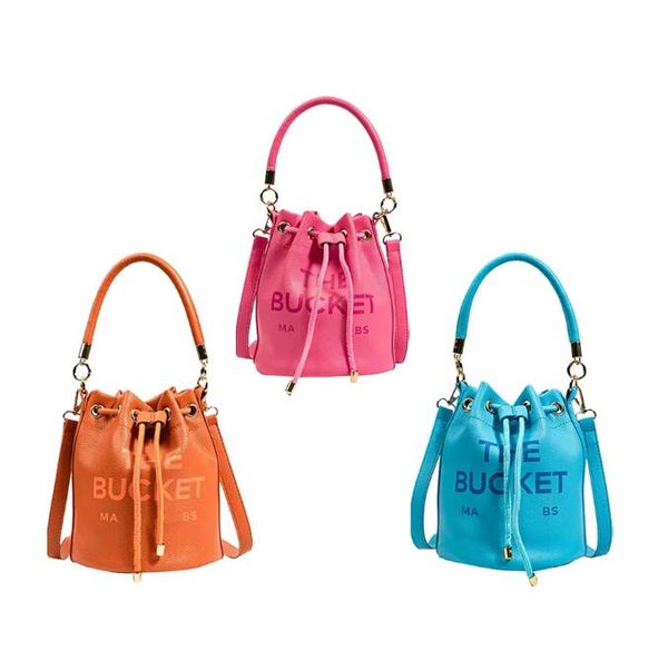 

women tote shoulder crossbody bags bucket bag luxury pu leather purse fashion girl designer shopping bag handbags222l