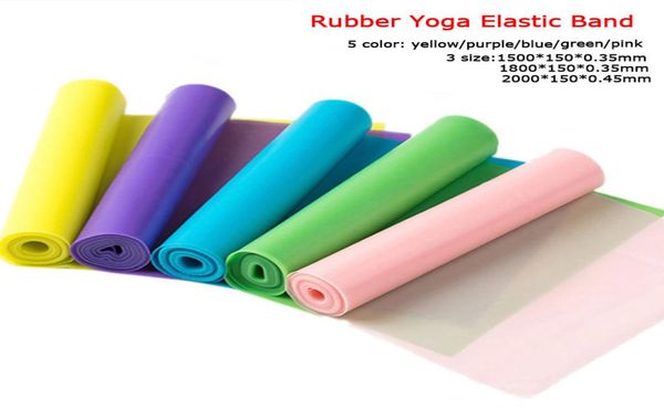 

150180200cm fitness exercise resistance bands set rubber yoga elastic band resistance band loop rubber loops for gym training1725985