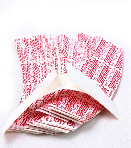 

skin hair tape for hair weft glue hairpiece toupee supertape to fix wig 36 pcs double sided strong hold clear lace 2 or 4 part9442089, Black;brown