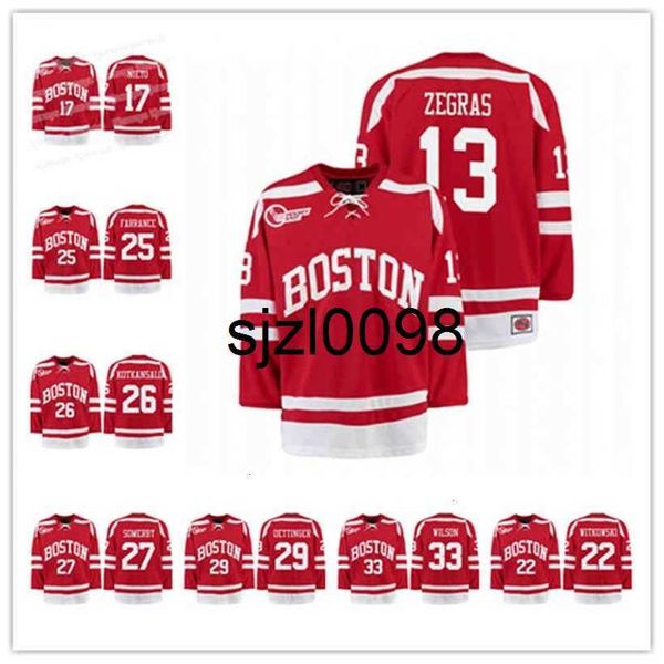 

sj98 ceodante fabbro 2021 boston university terriers jersey bobo carpenter witkowski joel farabee mark cheremeta hugo blixt patrick harper j, Black