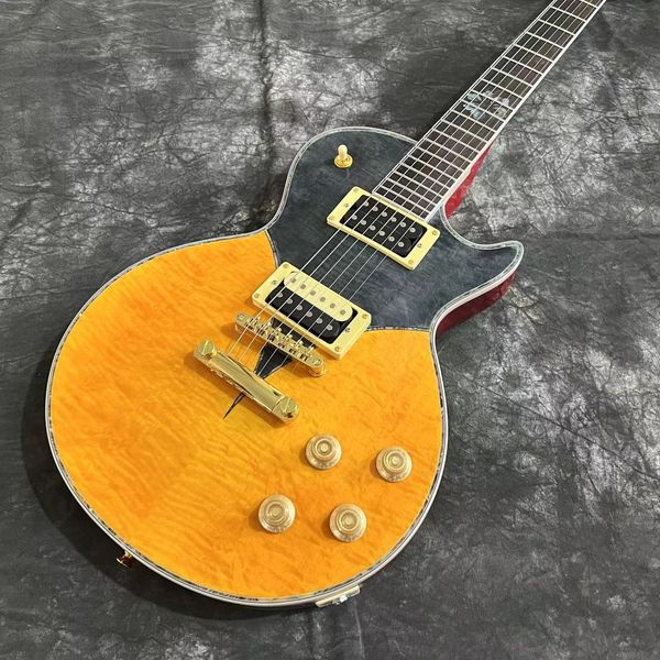 

new arrivals custom standard electric guitar handwork 6 strings guitarra flame maple top