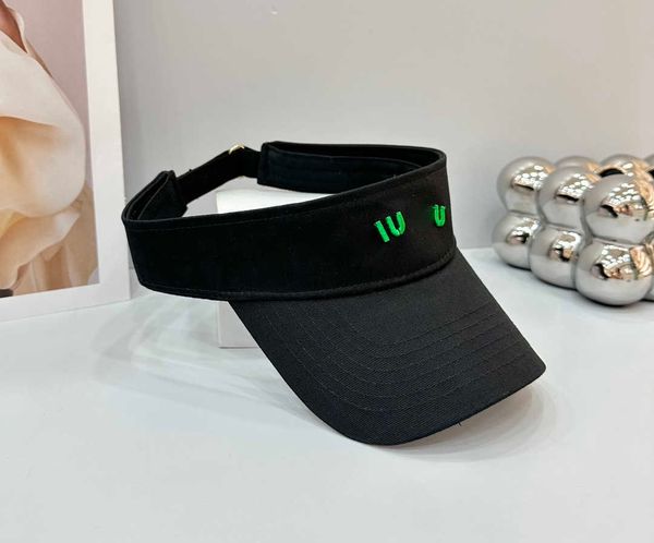 

classic designer visors summer woman visor caps for men sun hat with letter ess casquette adjustable 7 colors, Blue;gray