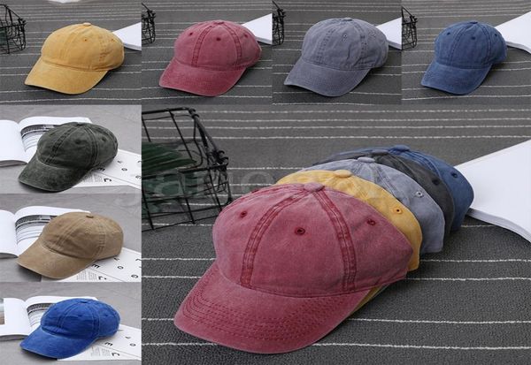 

vintage washed ponytail baseball cap dyed low profile adjustable classic plain sport outdoor summer dad hat snapback da4398242866, Blue;gray