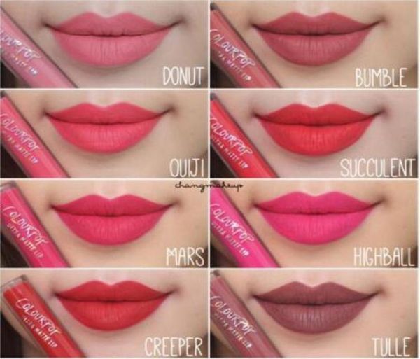 

new colour pop ultra matte lip gloss liquid lipsticks various long lasting lips colour 37 colors9912959