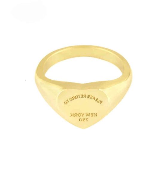 

edition women mens band ring stainless please return to new york heart anillos rings gold silver rose color t jewelry5149544