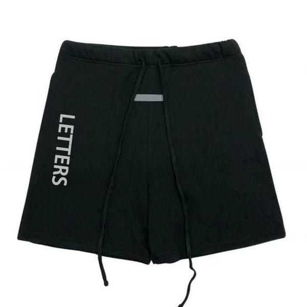 

designer mens shorts essentail clothing apparel essen short cotton sports fashion letter street style tide knee length1k5n, White;black