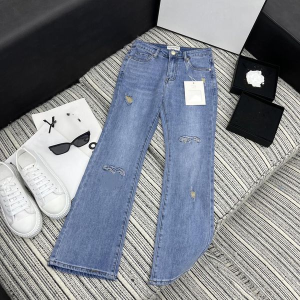 

spring new women back zipper design jeans denim blue pencil jeans high waist long pants slim skinny wear trousers c5